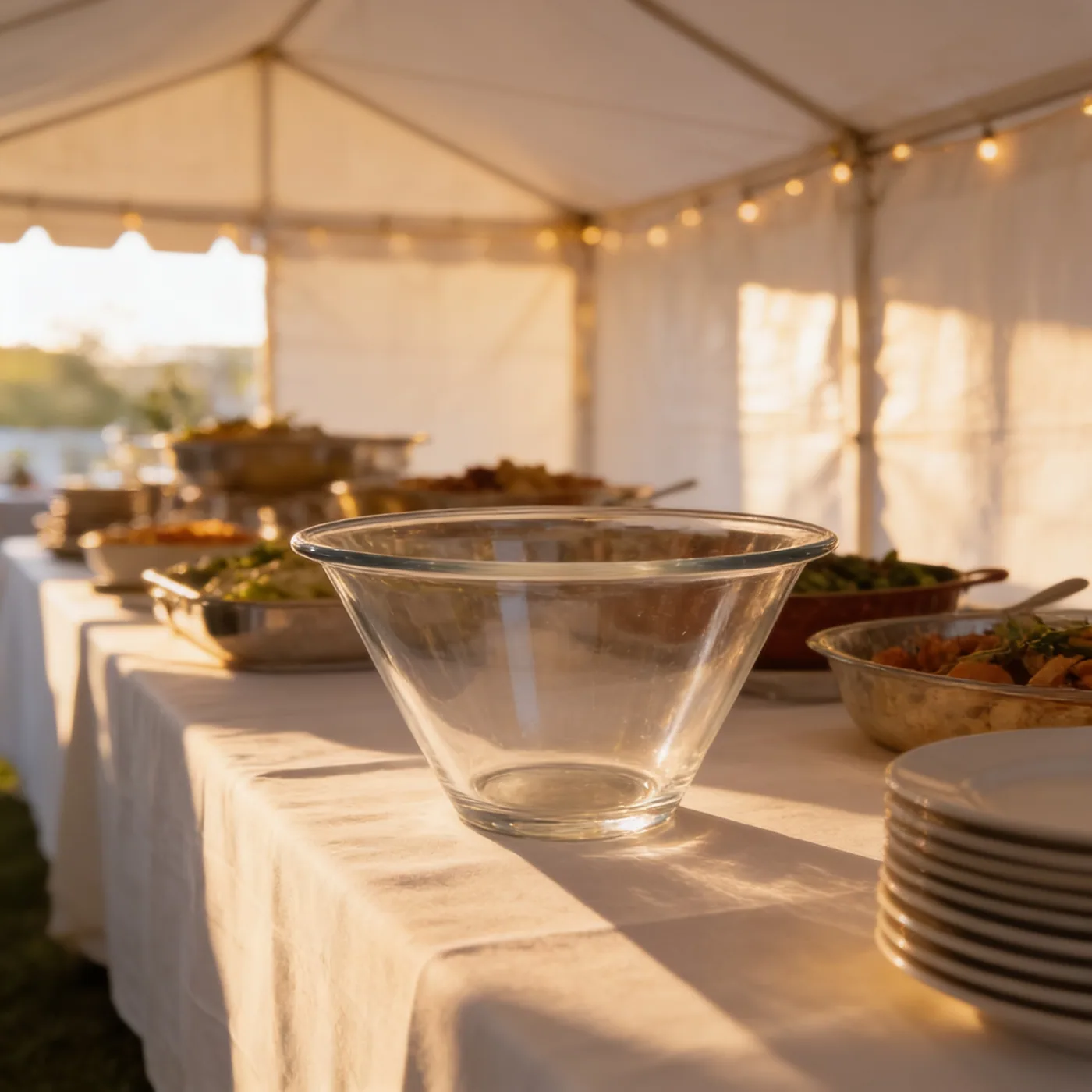 Glass bowls, Le Chef 26 cm