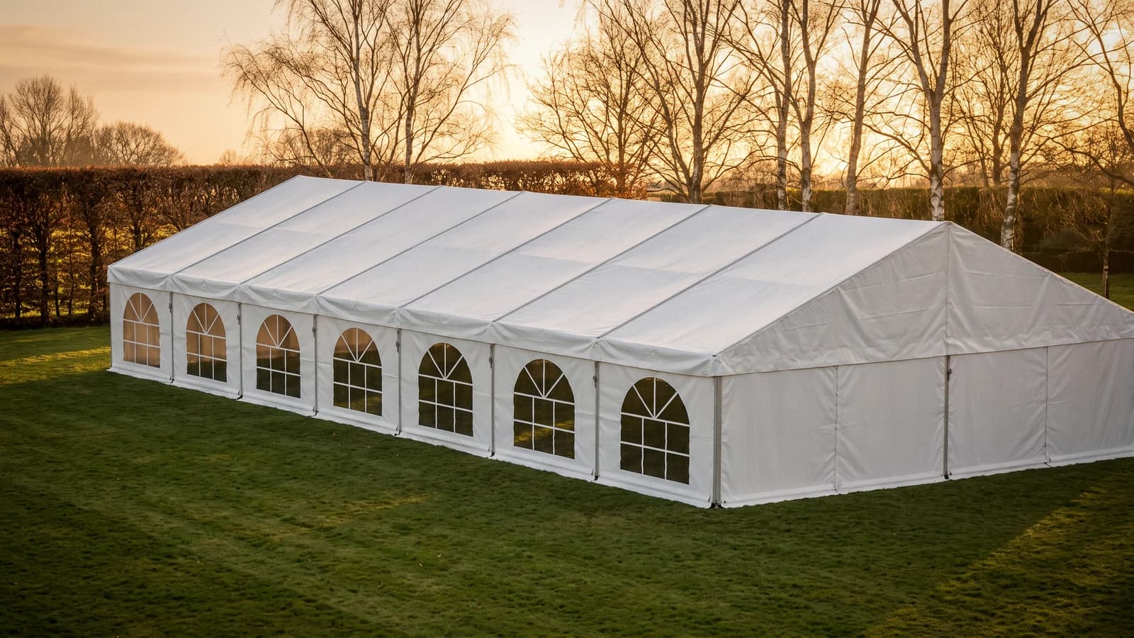 Tent 9x21m